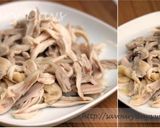 Hình bước làm 2 của món Cháo gà rau củ 
