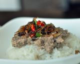 Hình bước làm 1 của món Pâte Gan Gà