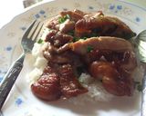 รูปขั้นตอนการทำที่ 12 ของ Hawaiian Grilled Chicken with Rice