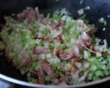 Hình bước làm 3 của món Pasta với sốt thịt bò và bí đỏ 