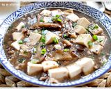 รูปขั้นตอนการทำที่ 12 ของ เต้าหู้ทรงเครื่องหมูสับหนำเลี๊ยบ