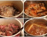 Hình bước làm 3 của món Hủ tiếu bò kho 