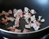 Hình bước làm 2 của món Pasta với sốt thịt bò và bí đỏ 