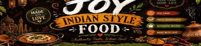 JOY INDIAN STYLE FOOD 🇮🇳's header image