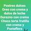 Postres Dulces