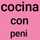 cocina con peni