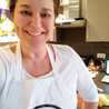 Angie cooks