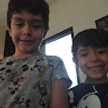 Cine con Maximo y Alessio