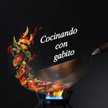 Cocinando con Gabito.