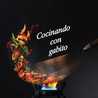 Cocinando con Gabito.